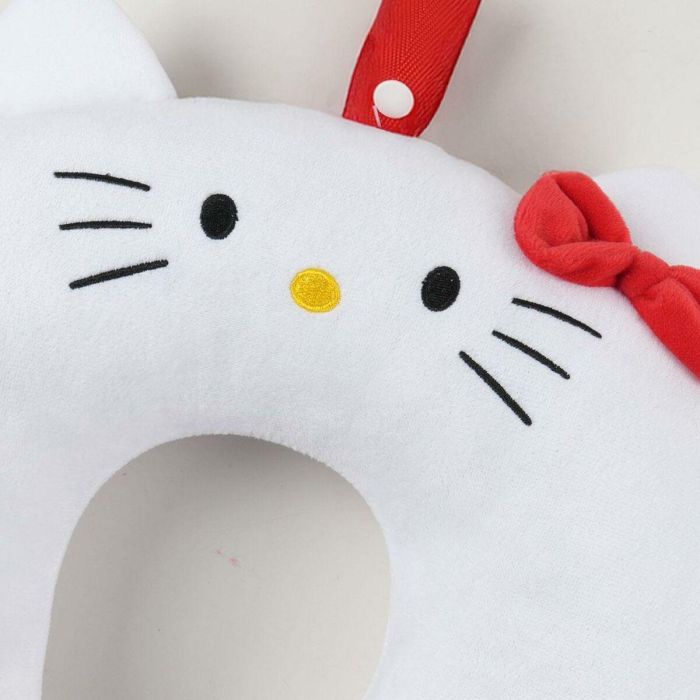 Cerdá Cojín con aplicaciones Hello Kitty Viaje para niños 3+ años Blanco 2