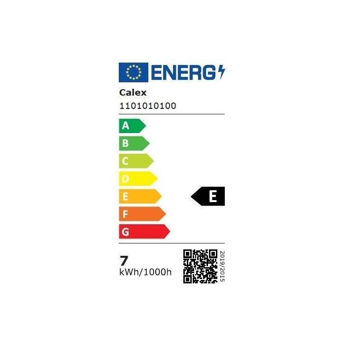 Bombilla LED E27 - CALEX - ESTÁNDAR A60 - Filamento recto - 7 W - 806 lm - 2700 K - Regulable - Transparente 3 Bombilla LED E27 - CALEX - ESTÁNDAR A60 - Filamento recto - 7 W - 806 lm - 2700 K - Regulable - Transparente 3