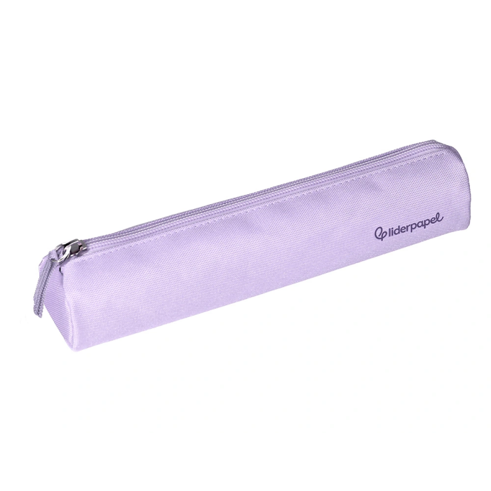 Liderpapel Estuche Portatodo Slim Cilindrico 220x45mm Lila 4