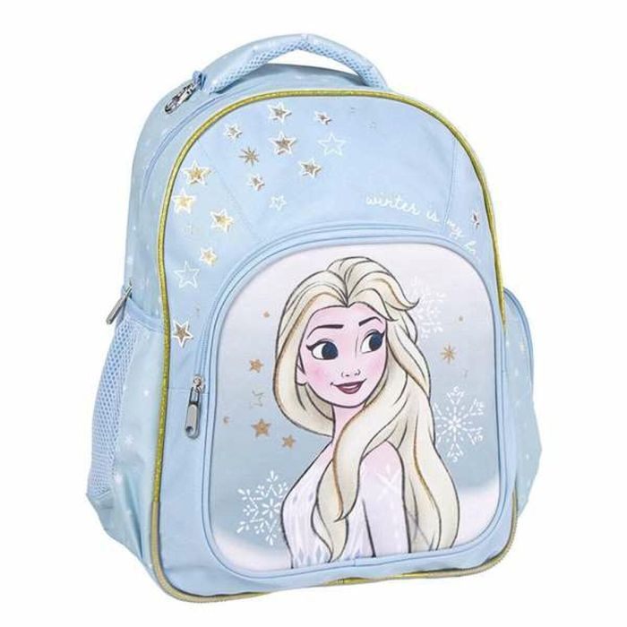 Cerdá Mochila Escolar Mediana Disney Frozen 42 cm Azul para Niños a partir de 3 Años Cerdá Mochila Escolar Mediana Disney Frozen 42 cm Azul para Niños a partir de 3 Años