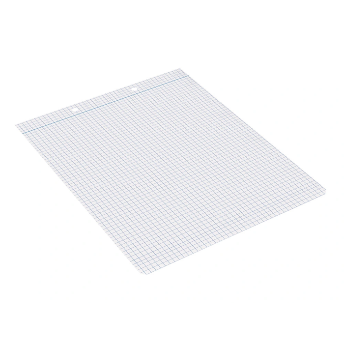 Liderpapel Recambio Cuarto Apaisado 100 Hojas 60gr Cuadro 5 mm 2 Taladros con Margen 6