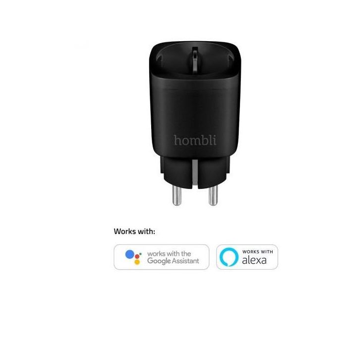 Hombli smarte Steckdose EU. schwarz 3 Hombli smarte Steckdose EU. schwarz 3