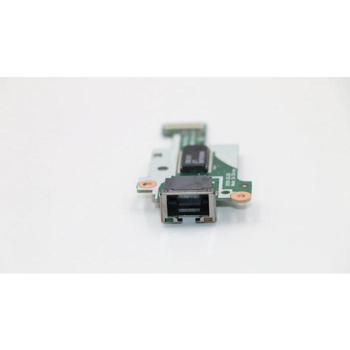 Lenovo RJ45 board for Ethernet connectivity, designed for Lenovo ThinkPad T15 and T590 models, genuine replacement part. 1 Lenovo RJ45 board for Ethernet connectivity, designed for Lenovo ThinkPad T15 and T590 models, genuine replacement part. 1