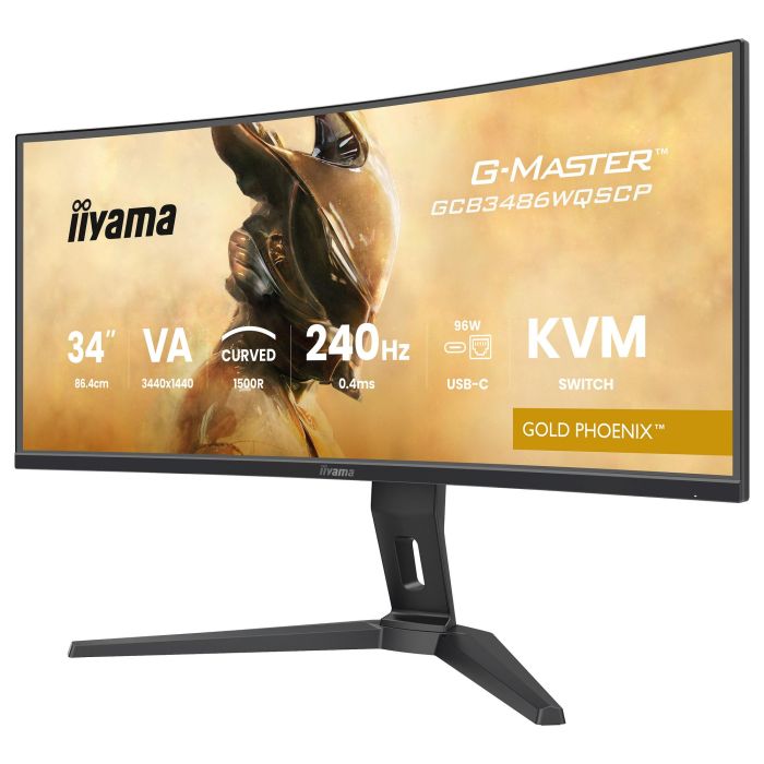 Iiyama Monitor Curvo G-MASTER GOLD PHOENIX 34" 240 Hz Panel VA 0,4 ms
