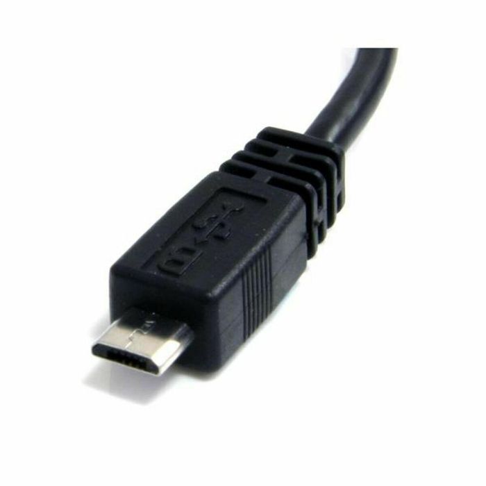 Cable USB a Micro USB Startech UUSBHAUB6IN Negro 1