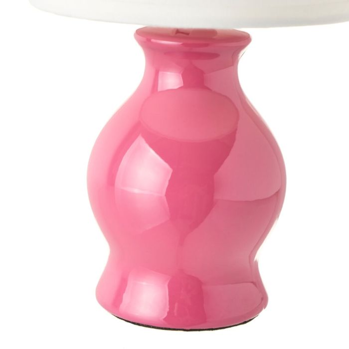 Lámpara de mesa Blanco Rosa 40 W 220-240 V 15 x 15 x 26 cm 3