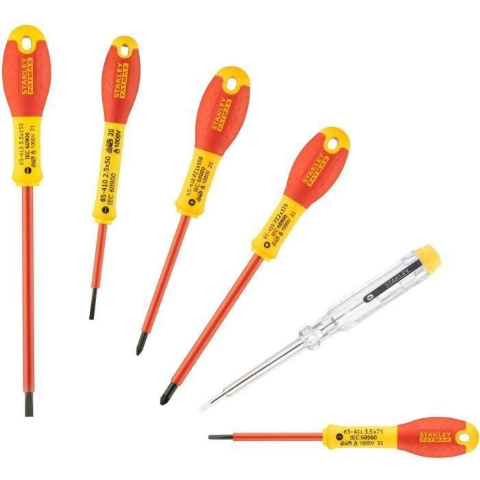 Set de Destornilladores Stanley 6 Piezas Set de Destornilladores Stanley 6 Piezas