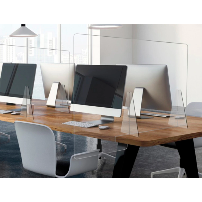 Archivo 2000 Pantalla de Protección sobremesa Metacrilato Transparente 1000x750 mm 3