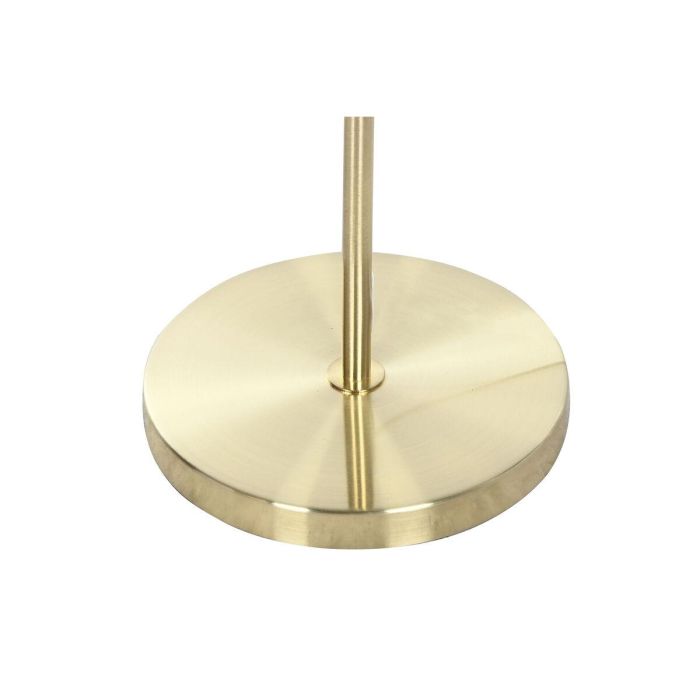 DKD Home Decor Lámpara de Pie Glam Dorado Crudo, de Metal y Lino, con bombilla E27 50W, desmontable, 37x150x37 cm 3 DKD Home Decor Lámpara de Pie Glam Dorado Crudo, de Metal y Lino, con bombilla E27 50W, desmontable, 37x150x37 cm 3
