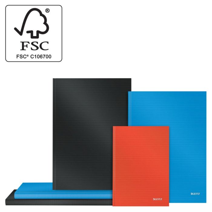 Bloc de Notas Leitz Solid Negro A4 80 Hojas 1