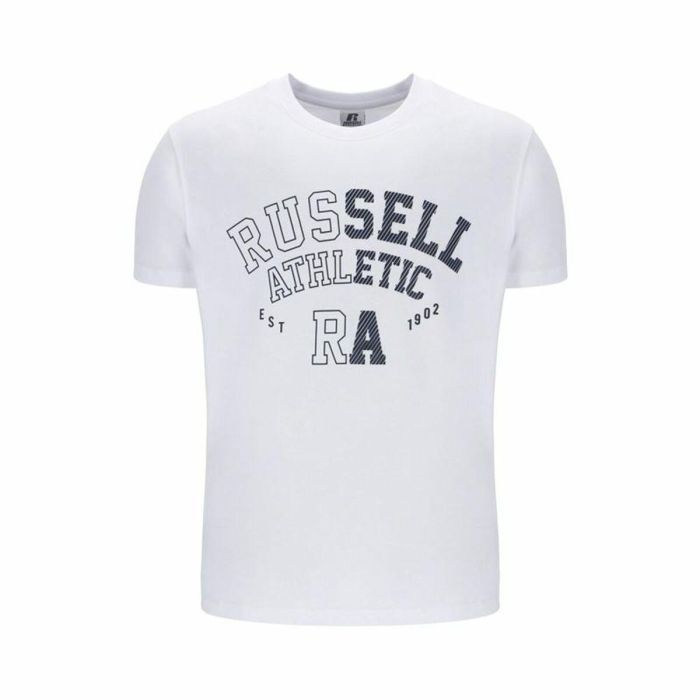 Camiseta de Manga Corta Hombre Russell Athletic AMT A40071 S 0 Camiseta de Manga Corta Hombre Russell Athletic AMT A40071 S 0