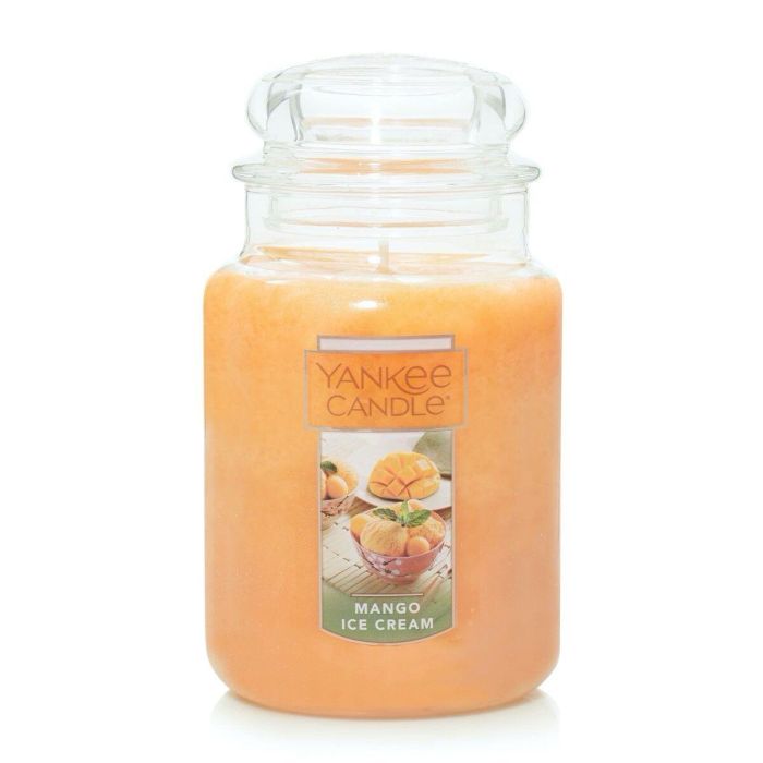 Yankee Candle Vela Aromática Clásica Large Jar Mango Ice Cream 623 gr 1