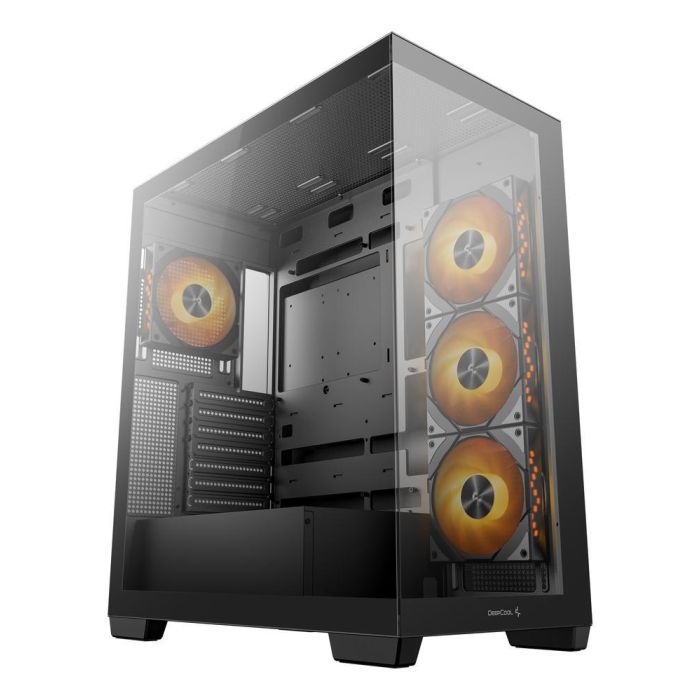 Deepcool R-CG580-BKADA4-G-1 Caja PC Gaming Panorámica con 4 Ventiladores ARGB, Cristal Templado 1