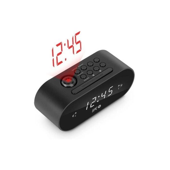 Radio Despertador con Proyector LCD SPC 1 1 Radio Despertador con Proyector LCD SPC 1 1