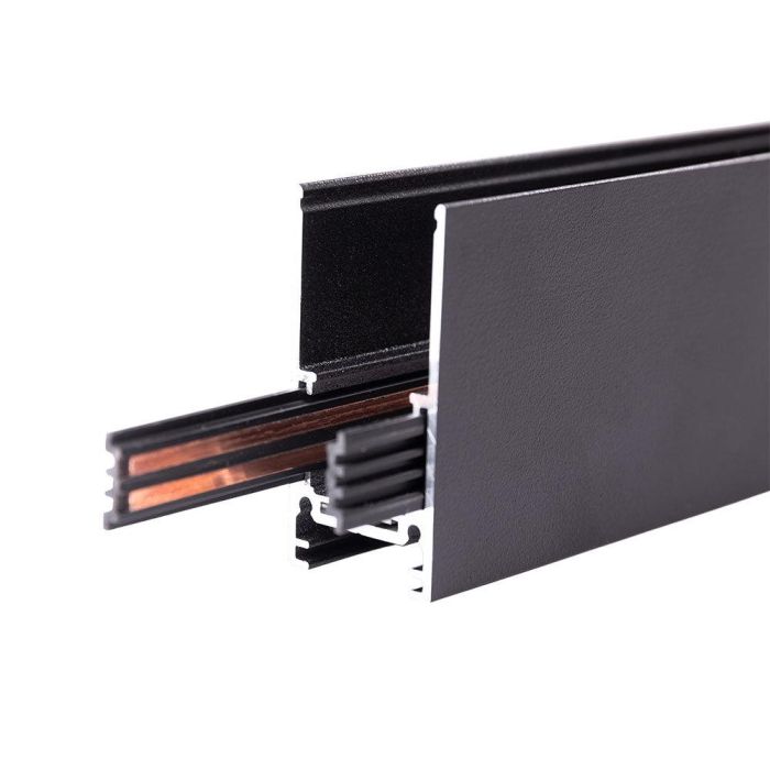 Carril Magnético superficie 20mm Negro 2M[WR-CX-TRK20-SUR-2M] 3