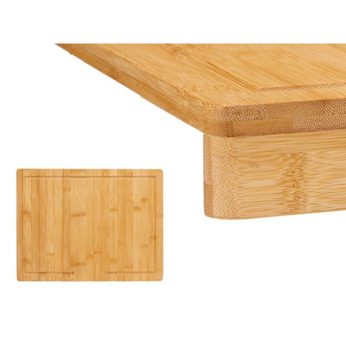 Tabla de Bambú para Encimera Kinvara 38x26,5 cm - Marrón (6 Unidades) 3 Tabla de Bambú para Encimera Kinvara 38x26,5 cm - Marrón (6 Unidades) 3