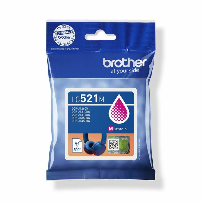 Brother Tinta Magenta para DCP-J1260W, J1310DW, J1360DW 5 Brother Tinta Magenta para DCP-J1260W, J1310DW, J1360DW 5