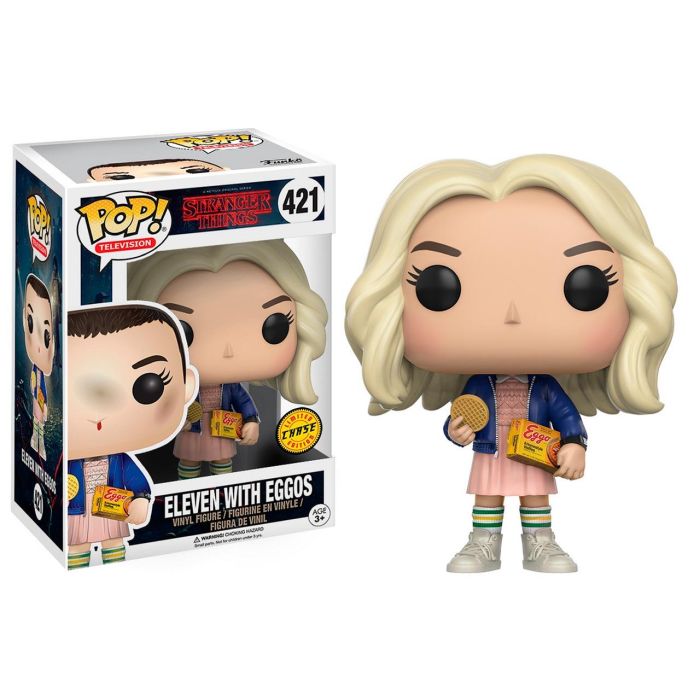 Funko Pop Figura Eleven C/Eggos 13318 Stranger Things 3