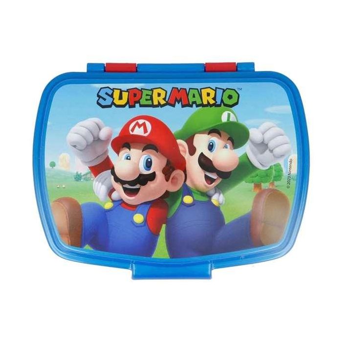 Safta Sandwichera Escolar Super Mario 170x133x56 mm 0 Safta Sandwichera Escolar Super Mario 170x133x56 mm 0