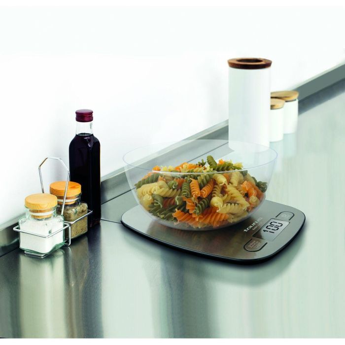 Báscula Digital de Cocina Taurus EASY INOX Acero Inoxidable 6 Báscula Digital de Cocina Taurus EASY INOX Acero Inoxidable 6