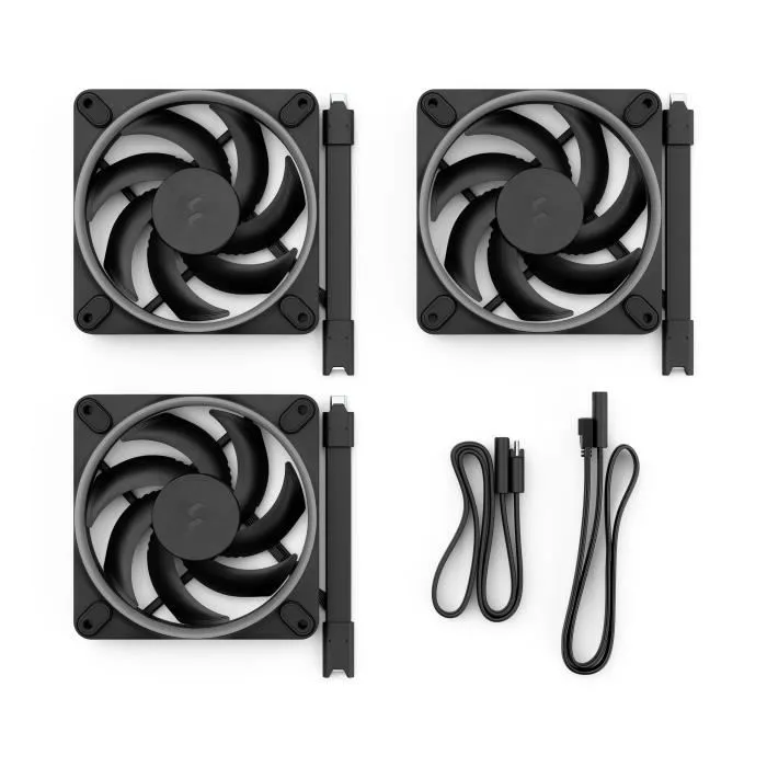 Fractal Design FD-F-MR1-1203 Momentum 12 RGB 3-Pack Black Ventiladores para Caja de Ordenador 2