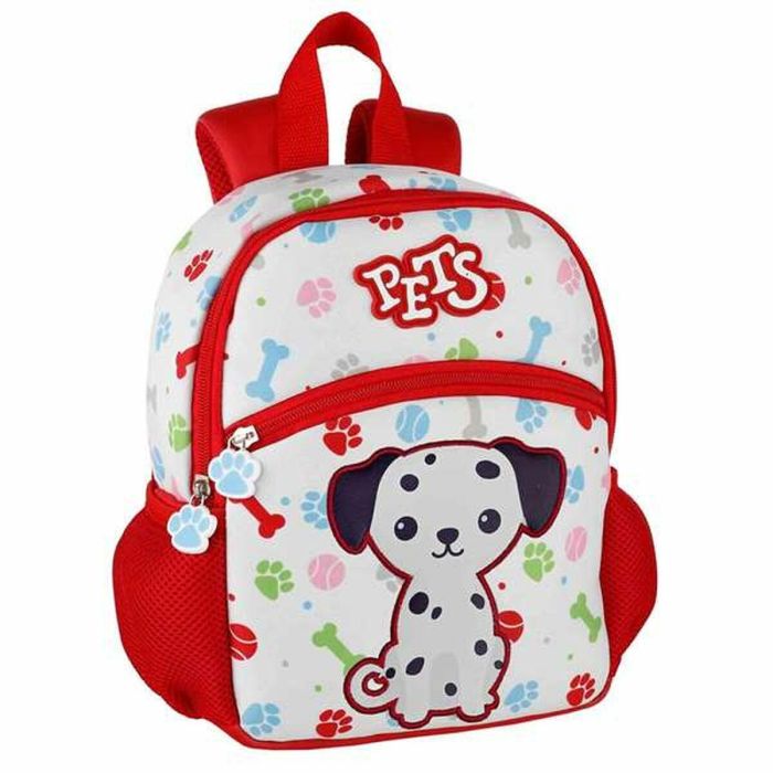 Mochila infantil Pets Dálmata. 26 X 21 X 9 Cm.