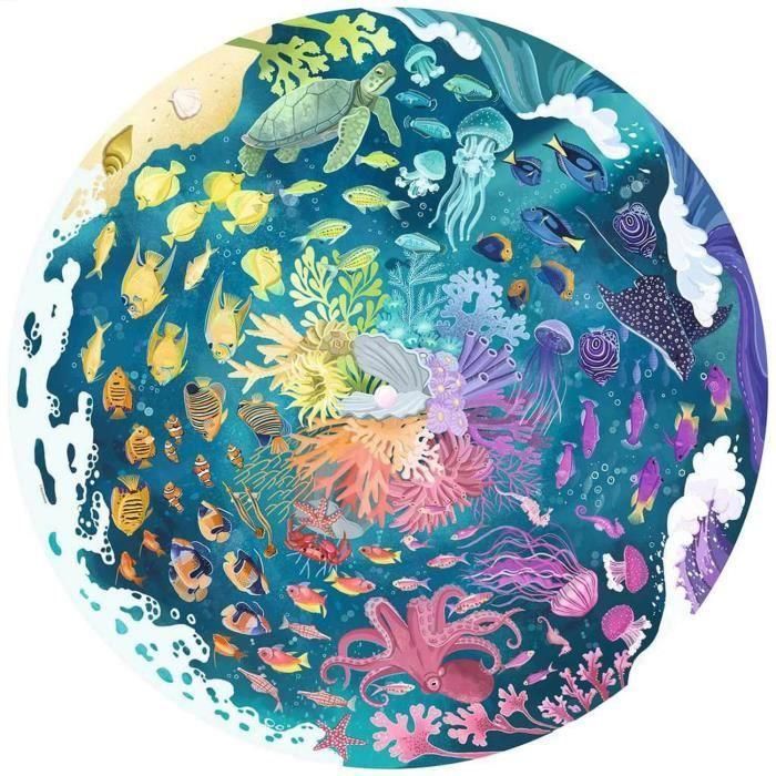 Puzzle redondo 500p Océano Puzzle redondo 500p Océano