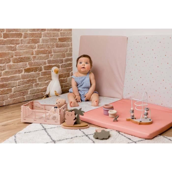 Tineo TIN3275055959734 Alfombra de juego Malin Mon Cœur 3 en 1 multifunción escalable 120x60x10 cm 5 Tineo TIN3275055959734 Alfombra de juego Malin Mon Cœur 3 en 1 multifunción escalable 120x60x10 cm 5