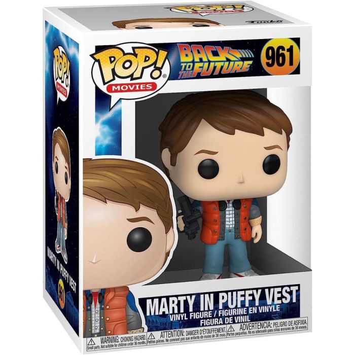 Funko Pop Marty - Regreso al Futuro - Figura de Vinilo de 9 cm 1