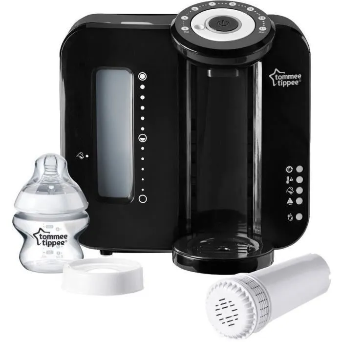 Tommee Tippee Perfect Prep Calienta Biberones Nueva Función Hot Shot Negro 0 Tommee Tippee Perfect Prep Calienta Biberones Nueva Función Hot Shot Negro 0