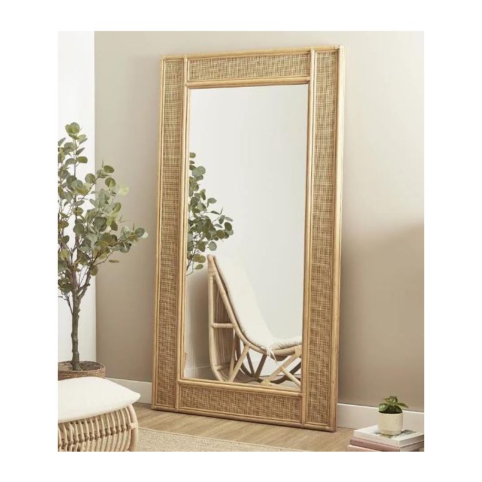Espejo Tropical DKD Home Decor Marron Claro 4 x 180 x 100 cm 2 Espejo Tropical DKD Home Decor Marron Claro 4 x 180 x 100 cm 2