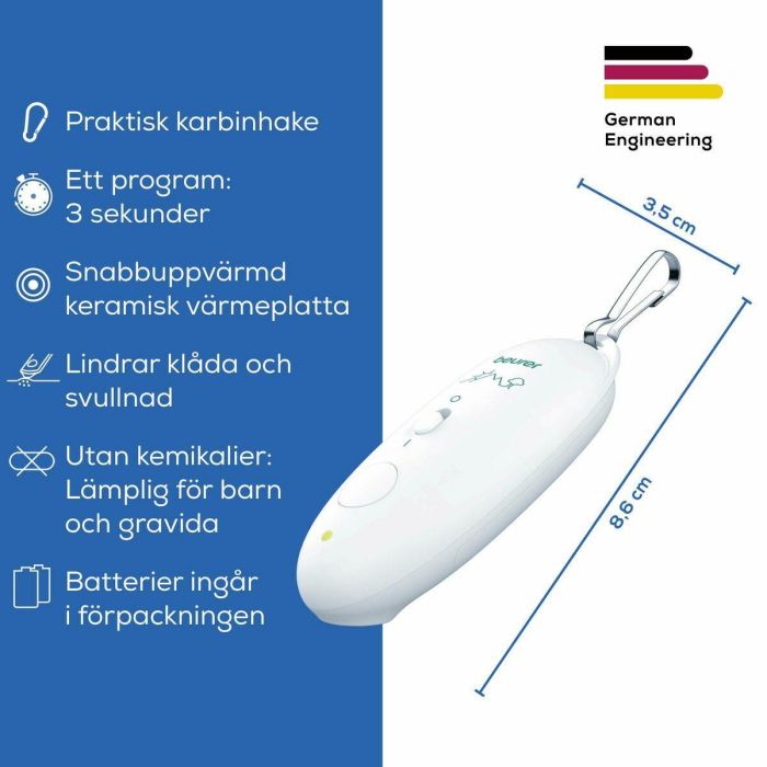 Beurer BR-10 Aparato para Alivio Rápido de Picaduras de Mosquitos sin Químicos 1 Beurer BR-10 Aparato para Alivio Rápido de Picaduras de Mosquitos sin Químicos 1