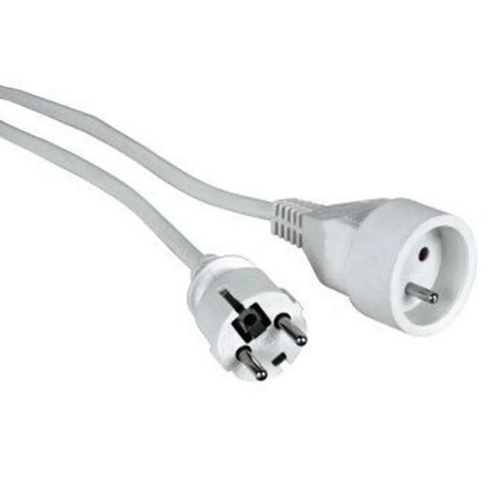 LOGON PROFESSIONAL PSPC03W Alargador Eléctrico Profesional 3 Metros, 3G x 1.5mm², Blanco