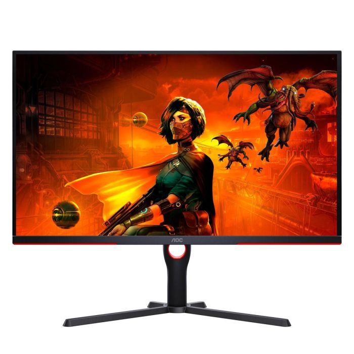 Pantalla de PC - AOC - U32G3X - 32 UHD 4K - Panel IPS - 144Hz - 1ms - Altura regulable - 2 HDMI 2 DP - Adaptive Sync - Negro