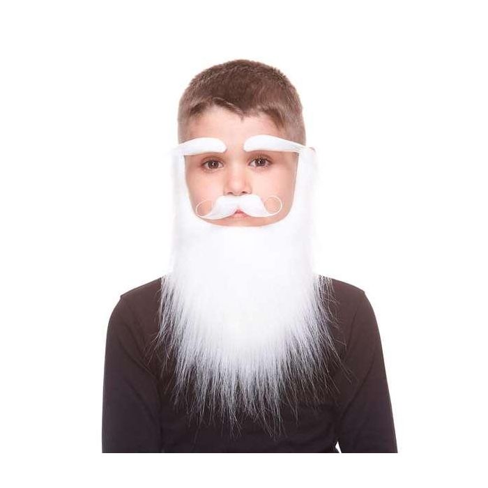 My Other Me Bigote, barga y cejas infantil Papá Noel talla única, Edad mínima 5 años