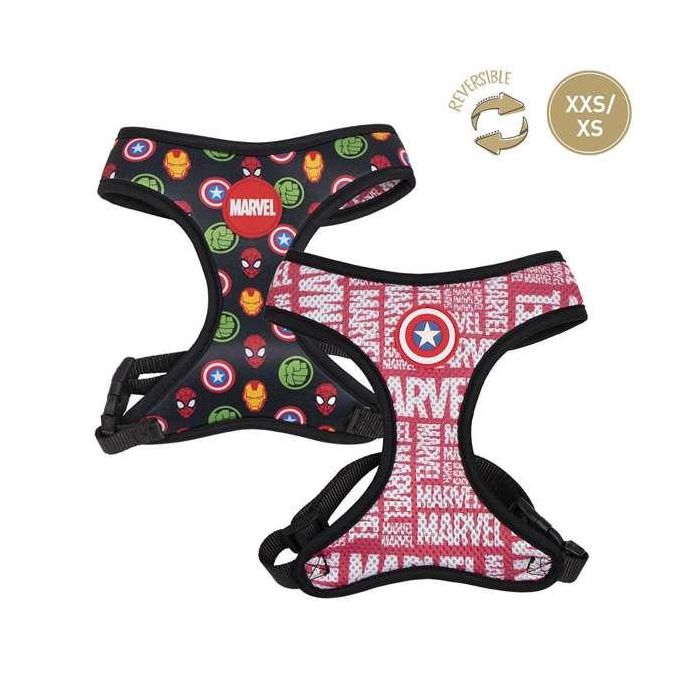 Cerdá Arnés para Perros Marvel Oficial, Talla XXS/XS, Diseño Comics Rojo para Mascotas Pequeñas 1 Cerdá Arnés para Perros Marvel Oficial, Talla XXS/XS, Diseño Comics Rojo para Mascotas Pequeñas 1