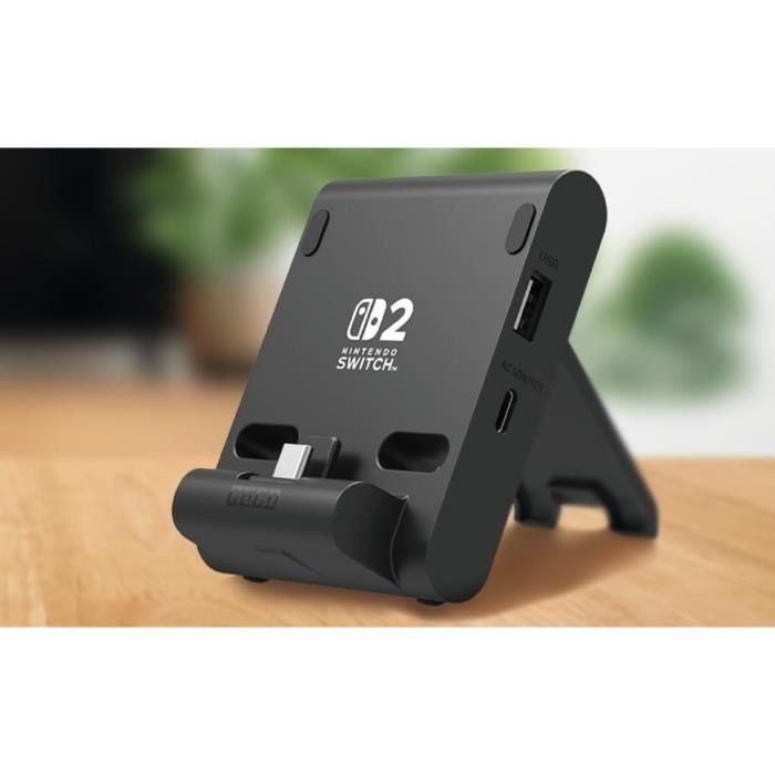 Soporte plegable PlayStand - HORI - Nintendo Switch 2 - Dispositivos USB - Negro 1