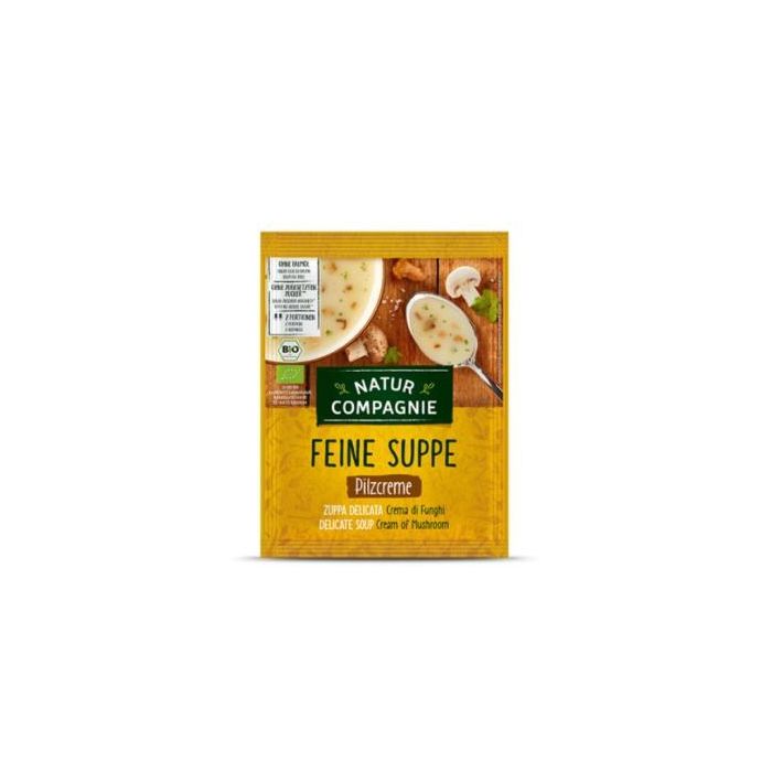 Crema De Champiñones 12Sbrsx40Gr. Bio
