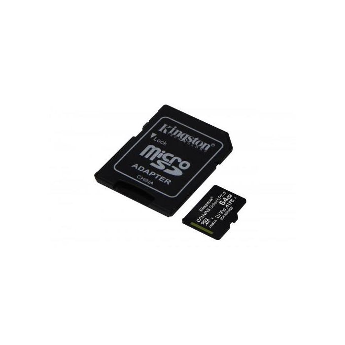 Kingston Technology Canvas Select Plus memoria flash 64 GB SDXC Clase 10 UHS-I 3 Kingston Technology Canvas Select Plus memoria flash 64 GB SDXC Clase 10 UHS-I 3