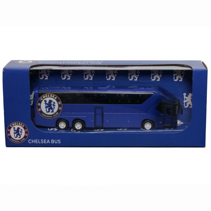 BANBO TOYS Autobus Chelsea 1:50 Apertura Puertas Laterales Retro-Fricción +3 Años 29,5x22,8x25cm