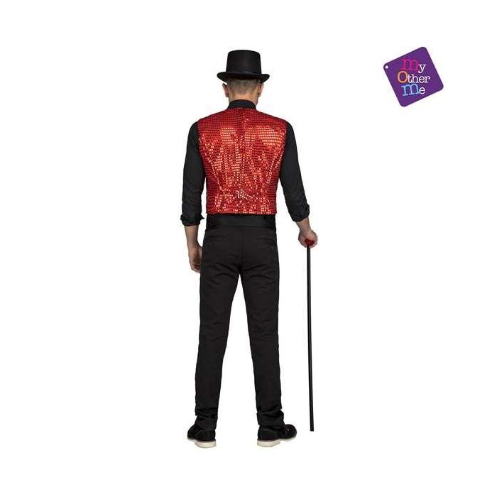 My Other Me Disfraz de Chaleco Showman Rojo para Adulto Talla M-L - Ideal para Carnaval, Fiestas Temáticas y Espectáculos - 100% Poliéster 2 My Other Me Disfraz de Chaleco Showman Rojo para Adulto Talla M-L - Ideal para Carnaval, Fiestas Temáticas y Espectáculos - 100% Poliéster 2