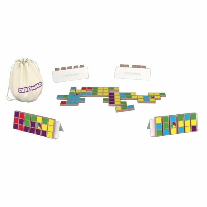 Asmodee ASM3558380108092 Chromino Juego de mesa de dominó de colores 3