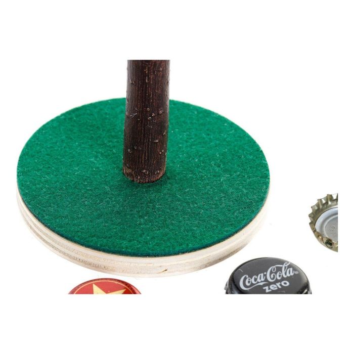 Juego DKD Home Decor Verde Marron 9.5 x 15.5 x 9.5 cm 3