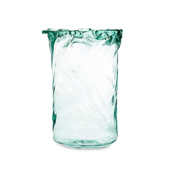 Jarrón de Vidrio Maya 35 cm - Giftdecor - Cristal Reciclado Transparente 2 Jarrón de Vidrio Maya 35 cm - Giftdecor - Cristal Reciclado Transparente 2