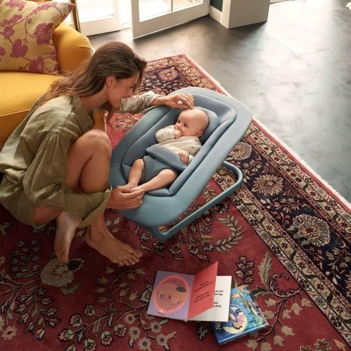 Tumbona LEMO 2 - CYBEX - Respaldo regulable - Azul 5 Tumbona LEMO 2 - CYBEX - Respaldo regulable - Azul 5