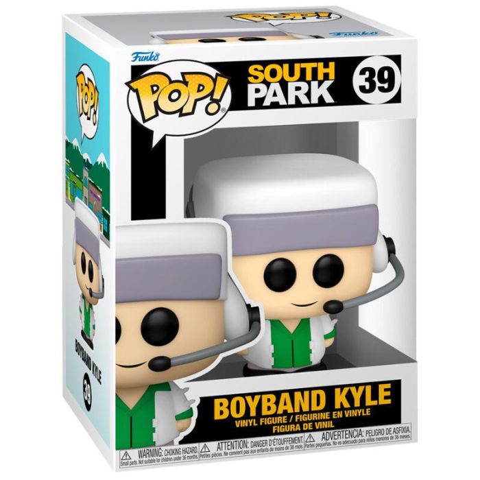 FUNKO Figura POP! South Park Boyband Kyle - 9cm de vinilo