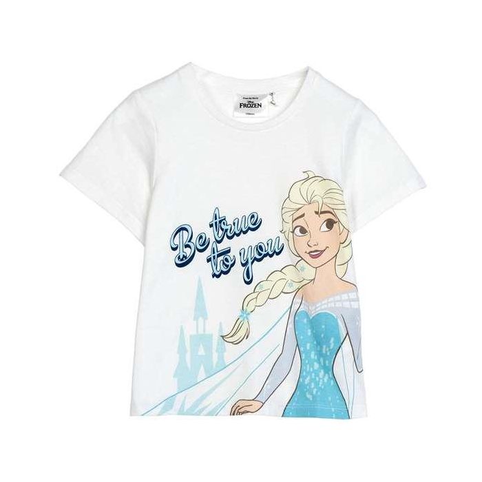 Camiseta corta single jersey frozen 6 años Camiseta corta single jersey frozen 6 años
