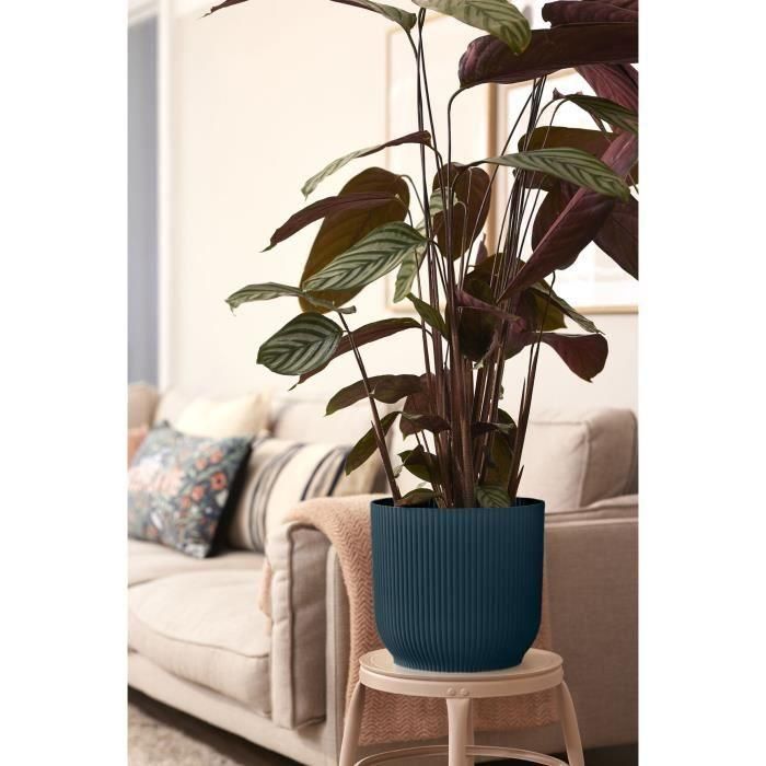 Elho ELH8711904494759 Macetero Vibes Fold redondo Ruedas 35 Azul Ø 35 x H 32 cm interior 100% reciclado 5 Elho ELH8711904494759 Macetero Vibes Fold redondo Ruedas 35 Azul Ø 35 x H 32 cm interior 100% reciclado 5