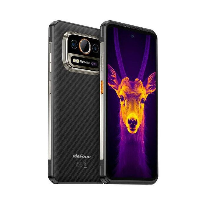 Ulefone Armor 25T, 6GB RAM, 256GB Almacenamiento, NFC, Doble SIM, Conectividad 4G, Color Negro Frost