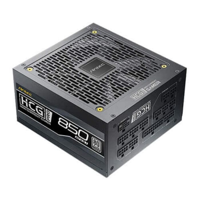 Antec HCG850 PRO HIGH CURRENT GAMER Unidad de Fuente de Alimentación 850W 80 PLUS Platinum ATX 3.1 Negro